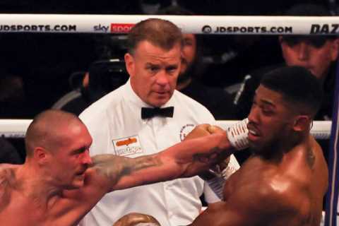 ‘It killed me’ – Anthony Joshua vows to ‘redeem’ himself against Usyk after having his pride ‘hurt’ ..
