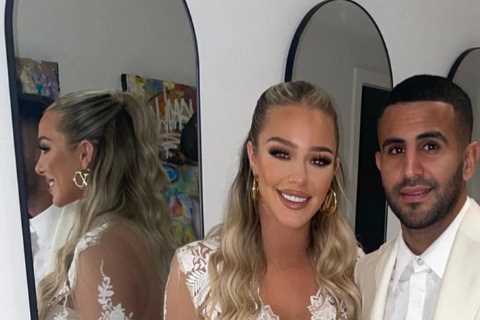 Man City star Riyad Mahrez and Dawn Ward’s daughter Taylor have secretly married