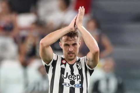 Burnley CONFIRM transfer interest in £400k-a-week Juventus star Aaron Ramsey if they can make it..