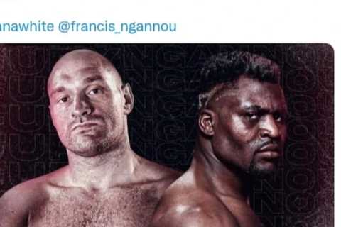 Tyson Fury vs Francis Ngannou fight welcomed as ‘exciting nonsense’ by Eddie Hearn as he focuses on ..
