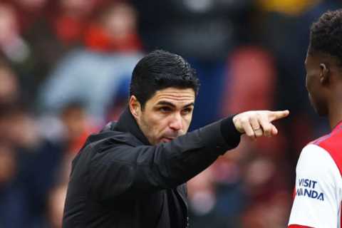‘He should be proud’ – Arsenal boss Mikel Arteta responds to Liverpool’s transfer interest in..