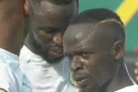 Senegal 1 Zimbabwe 0: Watch Mane score dramatic penalty AFTER injury time following VAR review to..