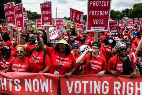 Stacey Abrams Isn’t the Only One Skipping Biden’s Voting Rights Speech