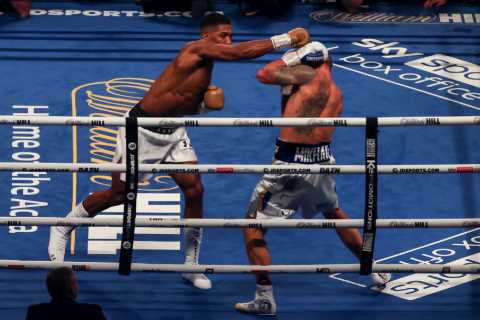 Anthony Joshua shares his 10 gym rules and tells ‘traitors’ and Oleksandr Usyk ‘spies’ to ‘f*** off’