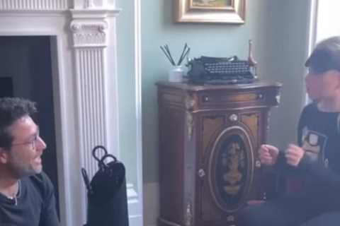 Gino D’Acampo gives fans a rare look inside his £1.25m home as he surprises daughter with an..