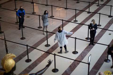 The Mood in the Capitol Was Already Dark. Then Came Omicron.