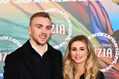 Dani Dyer makes red carpet debut with boyfriend Jarrod Bowen as they lead stars at Cirque Du Soliel ..