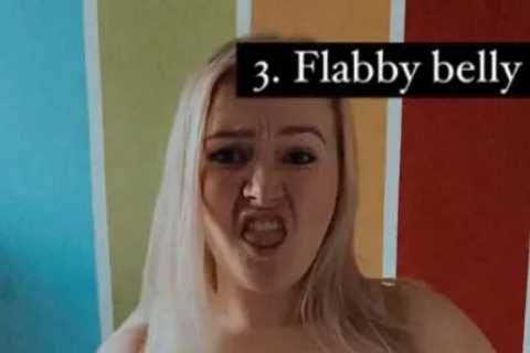 Ex EastEnders star Melissa Suffield embraces ‘flabby belly, cellulite and post-baby boobs’ as she..