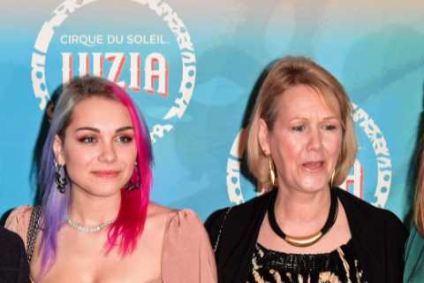Only Fools’ David Jason, 81, makes rare appearance with daughter Sophie, 20, on Cirque Du Soleil..