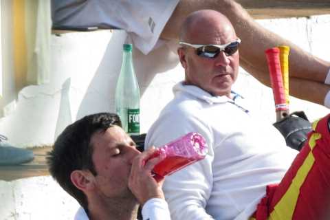 Mystery over how Novak Djokovic got into Spain before Oz trip as video shows him training in..
