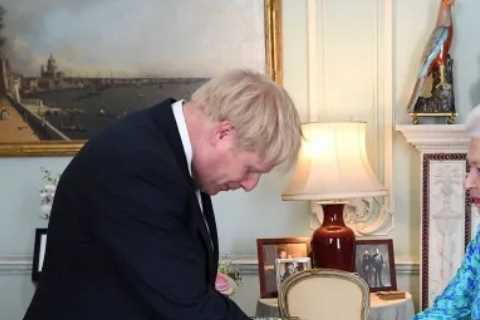 Boris Johnson says sorry to Queen after aides held drunken party on eve of Prince Philip’s funeral