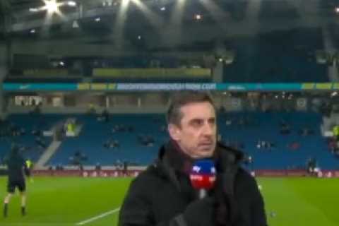 Watch Neville and Carragher’s own ‘Ant &amp; Dec moment’ as they mock Boris Johnson over ‘work..