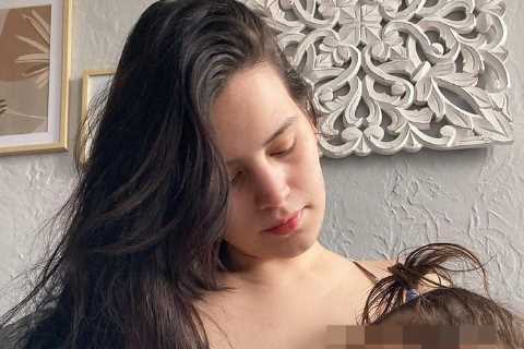 My breast milk went GREEN after I got Covid – so I drank it because I thought it would make me..