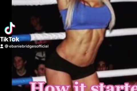Ebanie Bridges’ amazing transformation from ring girl to boxing’s most glamorous fighter and fan..