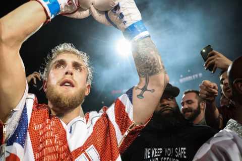 Jake Paul claims he earned MORE than £30m from three fights in 2021 after Forbes publish his..