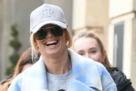 Strictly’s Nadiya Bychkova laughs as she’s seen for the first time since split from footballer..