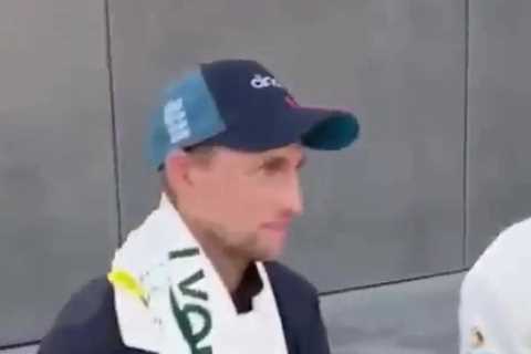 Shocking moment police break up England cricketers’ boozy all-night party with Australian rivals as ..