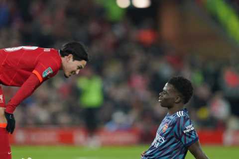 Arsenal vs Liverpool set to go ahead as Gunners get FIVE stars, including Saka and Odegaard, back..