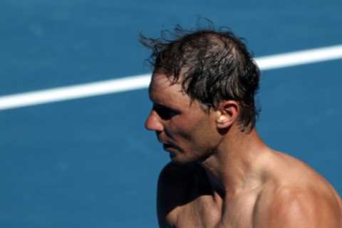 Rafael Nadal claims he never lifts weights and says amazing physique is down to golf after..