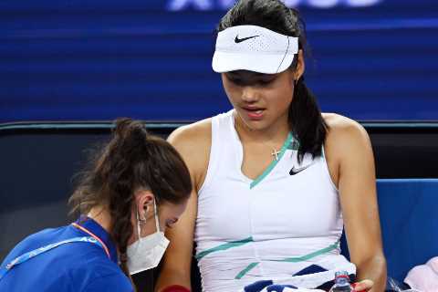 Emma Raducanu’s team asked her to pull out of Australian Open before second-round KO due to painful ..