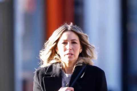 Rachel Stevens seen for first time since pulling out of Dancing On Ice as Ben Foden brands her..