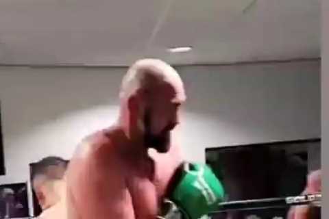 Tyson Fury responds to claims he looks ‘out of shape’ in training video with boxing fans concerned..