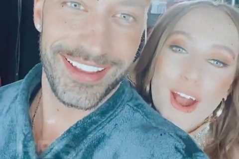 Strictly’s Rose Ayling-Ellis and Giovanni Pernice give sneak peek backstage as tour stars dance..