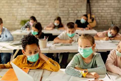 More than 100 headteachers insist kids must CONTINUE wearing masks – despite PM saying they are no..