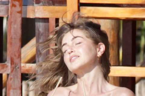 Love Island’s Georgia Steel goes topless during sexy shoot in Mexico