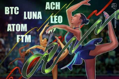 Top 5 cryptocurrencies to watch this week: BTC, LUNA, ATOM, ACH*, FTM 