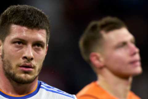 Arsenal line up loan deal for Real Madrid striker Luka Jovic as £50m target Dusan Vlahovic prefers..