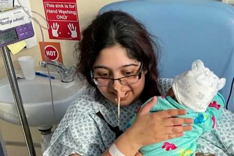 I had Covid and was put in a coma after giving birth – I was so close to death