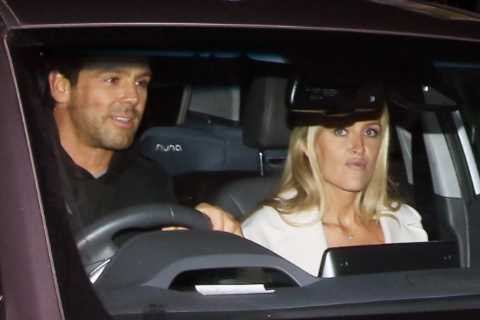 Ben Foden’s American wife Jackie Belanoff-Smith looks fuming after he’s booted off Dancing On Ice..