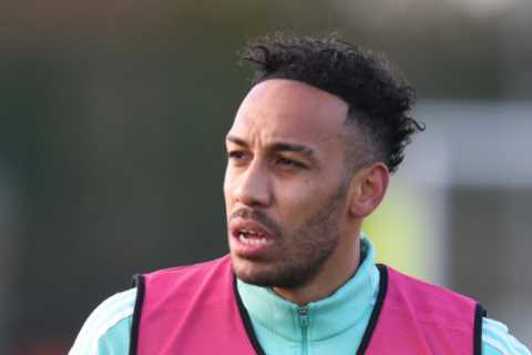 Arsenal exile Aubameyang set to snub Al Hilal loan transfer despite training alone while PSG..