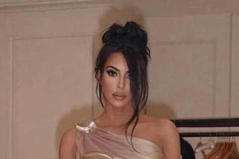 Kim Kardashian slammed as ‘self-centered’ for sharing sexy photos of herself in tribute to late..