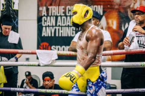 Floyd Mayweather’s coach says sparring partners ‘can’t lay a glove’ on icon who can STILL beat..