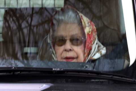 Queen enjoys visit to Sandringham in poignant pilgrimage to her favourite retreat after Prince..