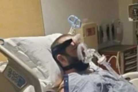 Unvaxxed father of two DJ Ferguson, 31, is REFUSED heart transplant by hospital as dad says he’s on ..
