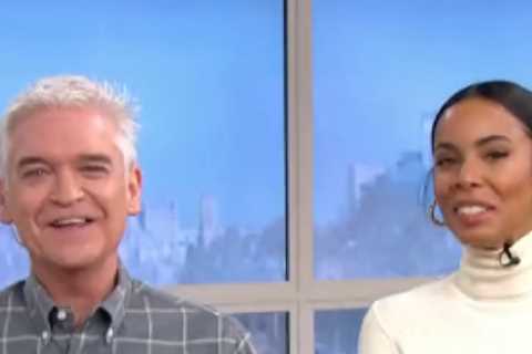 Phillip Schofield takes a swipe at Boris Johnson as he says ‘Sue Gray has commented on a few knobs’