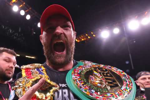 Tyson Fury’s promotional team open door to ‘no-brainer’ Las Vegas crossover fight with UFC champion ..