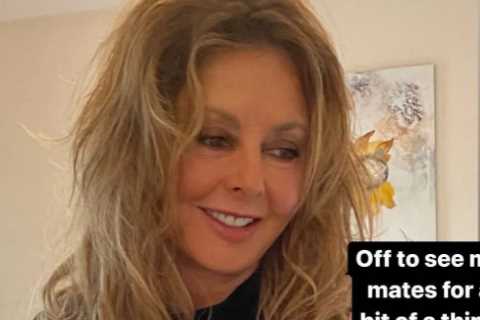 Carol Vorderman, 61, looks incredible in tight outfit and ‘what the hell just happened’ hair as she ..