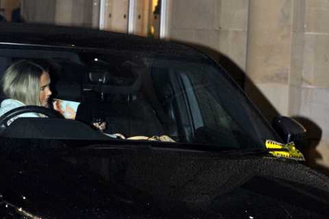 Molly-Mae Hague hit with parking ticket on her £32k Range Rover while out shopping with pals in..