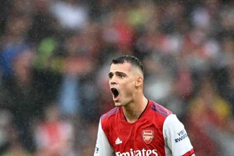 Roma manager Jose Mourinho ‘hopes to sign Arsenal midfielder Granit Xhaka before January transfer..