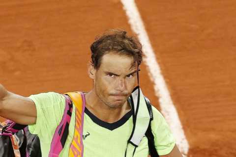 Nadal is on cusp of sporting immortality after fighting back from brink for shot at Grand Slam..