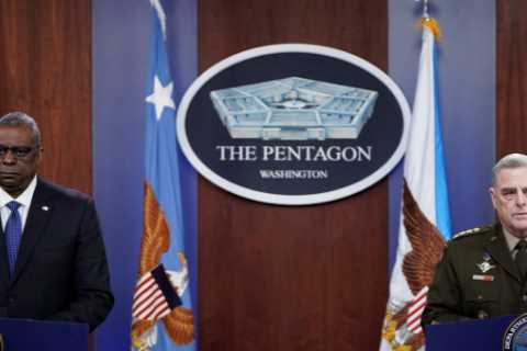Russia Has Troops at Ukraine’s Borders for Large-Scale Invasion, Pentagon Says