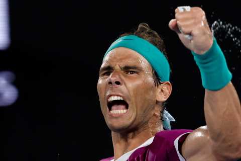 Rafa Nadal wins record 21st Grand Slam by storming from two sets down against Medvedev in epic..