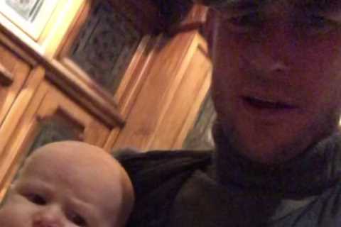 EastEnders star James Farrar shares rare snap of baby after becoming a dad last year