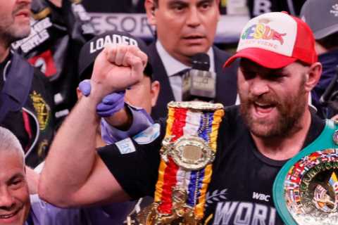 Tyson Fury and Dillian Whyte set for April 23 grudge match with official announcement to be made..