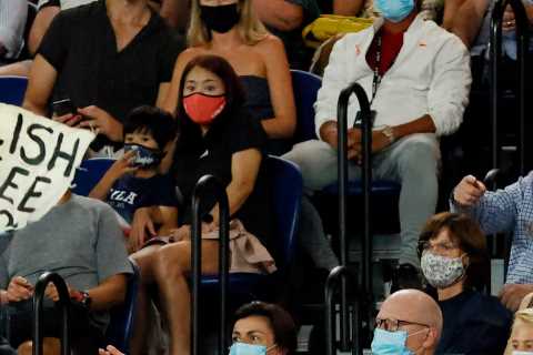Security rush on to protect Nadal and Medvedev as Australian Open final stopped by protesting..