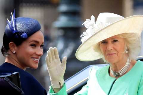 Camilla to take Meghan Markle’s patron of the National Theatre role after couple quit the Royal..